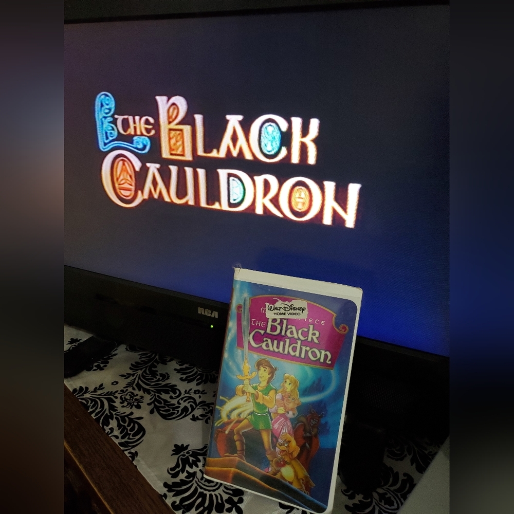 The Black Cauldron VHS
